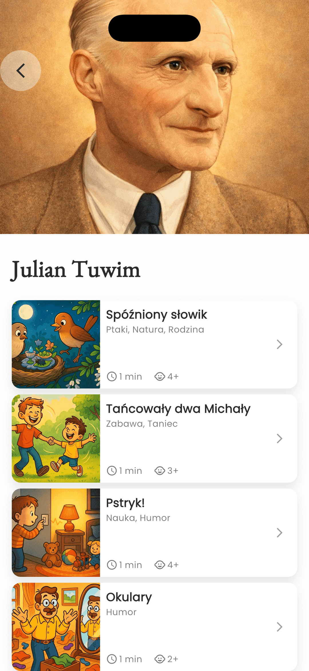 Children's poems — works by Julian Tuwim with illustrations
